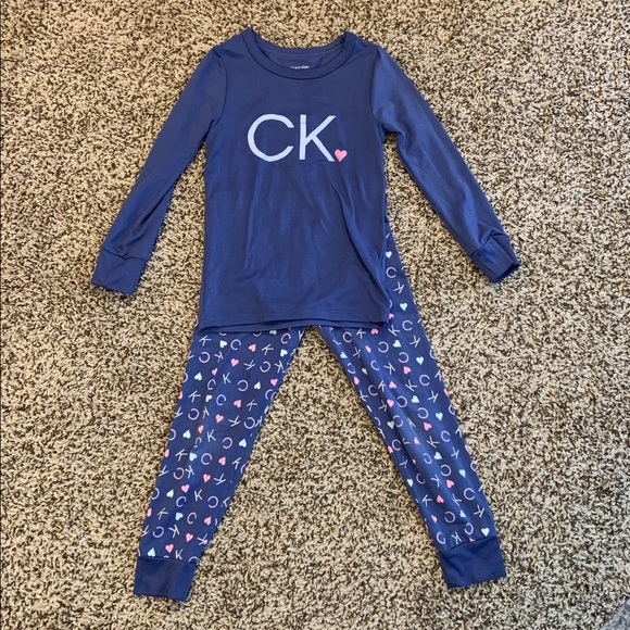 Calvin Klein Other - Calvin Klein Navy pj T4 girl
